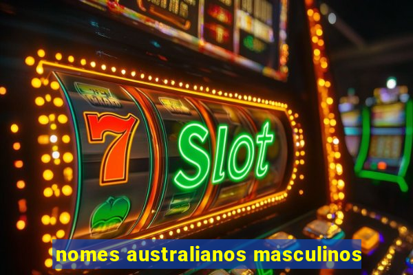 nomes australianos masculinos